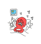 怒るイイダコ代理（個別スタンプ：24）