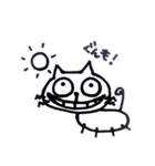ひげねこ①（個別スタンプ：1）