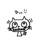 ひげねこ①（個別スタンプ：11）