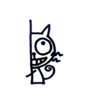 ひげねこ①（個別スタンプ：24）