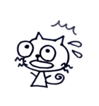 ひげねこ①（個別スタンプ：25）