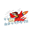 天然パーマネント坊や（個別スタンプ：5）