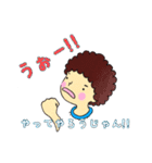 天然パーマネント坊や（個別スタンプ：13）