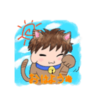 ねこしょうた(mini)（個別スタンプ：1）