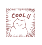 にゃんニート（個別スタンプ：3）