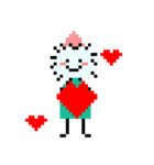 白い綿（個別スタンプ：1）