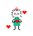 白い綿（個別スタンプ：3）