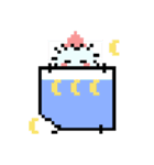 白い綿（個別スタンプ：4）