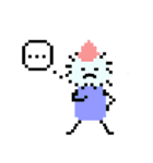 白い綿（個別スタンプ：14）