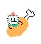 白い綿（個別スタンプ：18）