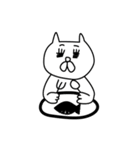 白ネコと、日々と。（個別スタンプ：27）