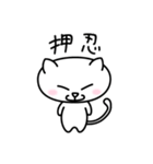 つり目ネコ（個別スタンプ：11）
