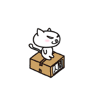 つり目ネコ（個別スタンプ：32）