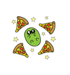 ピザ ＆ 豆（個別スタンプ：1）
