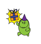 ピザ ＆ 豆（個別スタンプ：8）