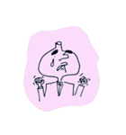 背広ニンニク（個別スタンプ：4）
