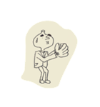 背広ニンニク（個別スタンプ：24）