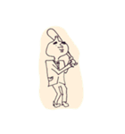 背広ニンニク（個別スタンプ：26）