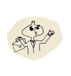 背広ニンニク（個別スタンプ：30）