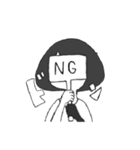 しかばね！灰野ちゃん（個別スタンプ：8）