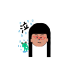 ぼくの友達は赤メガネのオン眉（個別スタンプ：6）