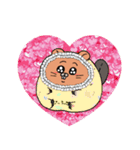 かわいいビーバーのびばたん（個別スタンプ：5）