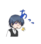 色猫卓（個別スタンプ：16）