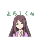 色猫卓（個別スタンプ：21）