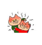 おぶたーズ（個別スタンプ：18）