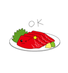 馬刺しちゃん（個別スタンプ：4）