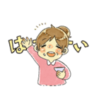 食いしんぼうな さくらちゃん（個別スタンプ：24）