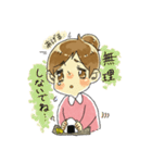 食いしんぼうな さくらちゃん（個別スタンプ：34）