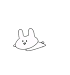 シュールなうさぎだよ（個別スタンプ：1）