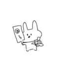 シュールなうさぎだよ（個別スタンプ：3）