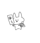 シュールなうさぎだよ（個別スタンプ：4）