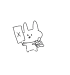 シュールなうさぎだよ（個別スタンプ：6）