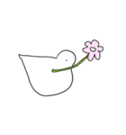 白い鳩さん（個別スタンプ：32）