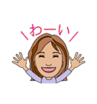 真面目な女性用、毎日使えるスタンプ（個別スタンプ：27）