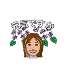 真面目な女性用、毎日使えるスタンプ（個別スタンプ：31）