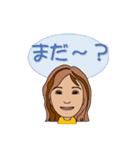 真面目な女性用、毎日使えるスタンプ（個別スタンプ：38）