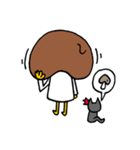 キノコ少女（個別スタンプ：3）