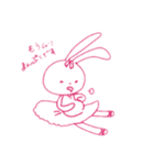 バレリーナうさぎのうさちゃん（個別スタンプ：12）