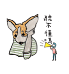 チワワと私（個別スタンプ：7）