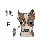 チワワと私（個別スタンプ：9）