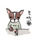 チワワと私（個別スタンプ：24）