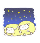 綿飴のような ポソム ステッカー (yellow)（個別スタンプ：23）