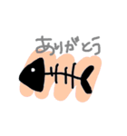 さかなのほね（個別スタンプ：3）