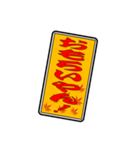 千社札風 関西弁スタンプ（個別スタンプ：12）