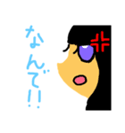 棒人間アップ目（個別スタンプ：22）