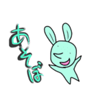 ときときうさぎの日常会話（個別スタンプ：3）